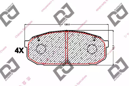 DJ PARTS BP1672